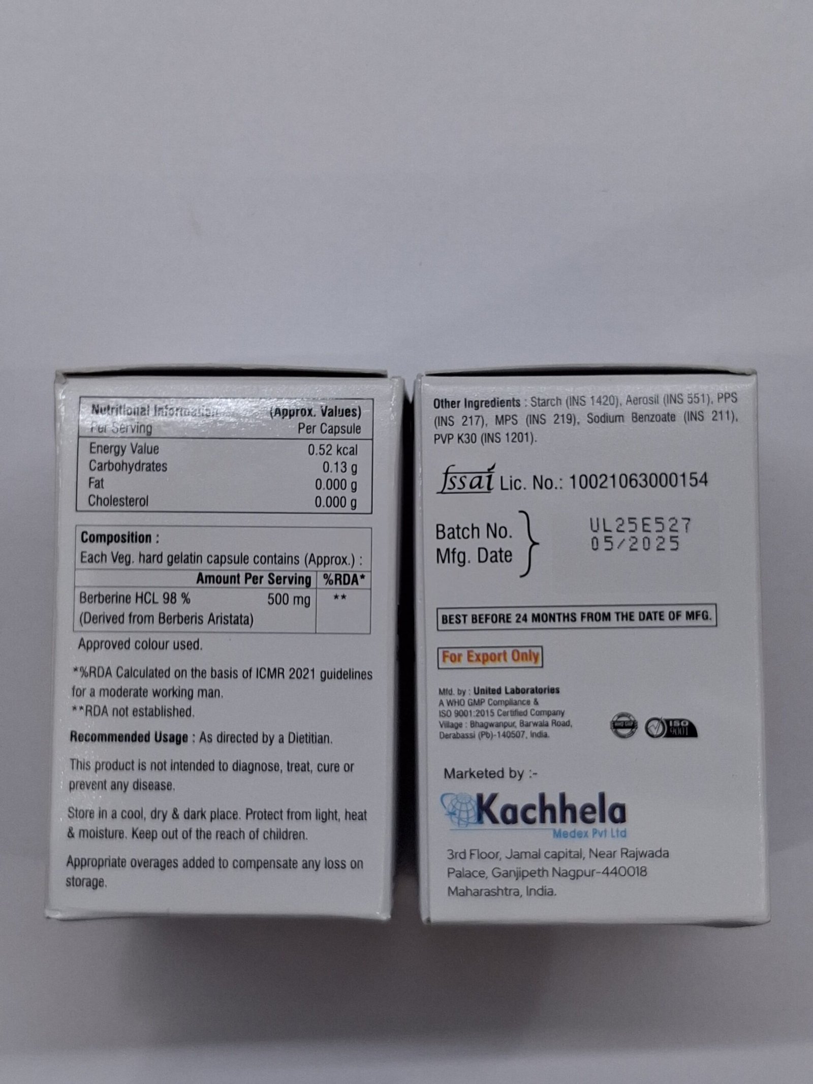 Berberine 500mg - Image 3