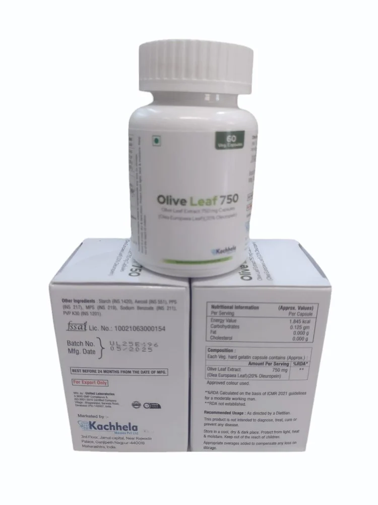 Olive Leaf 750mg - Image 2